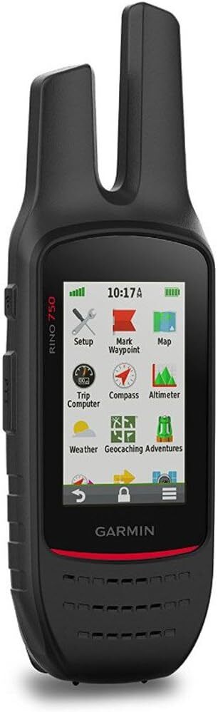 Garmin Rino 750, 2-Way Radio/GPS Navigator with Touchscreen