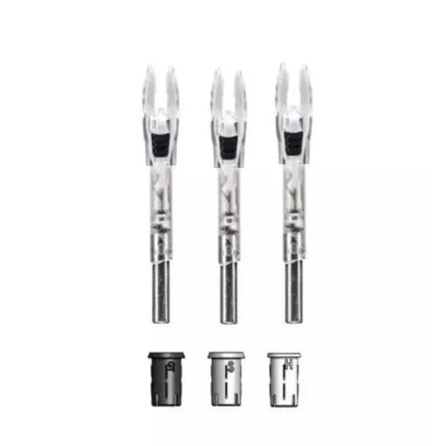 Nockturnal Shift Universal  Green Lighted Nock  3Pack