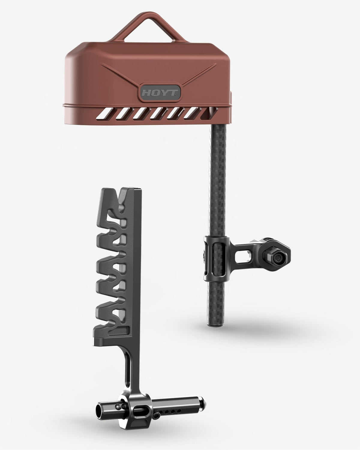 Hoyt SuperLite 2-Piece Quiver - 6 arrow / Georgia Clay