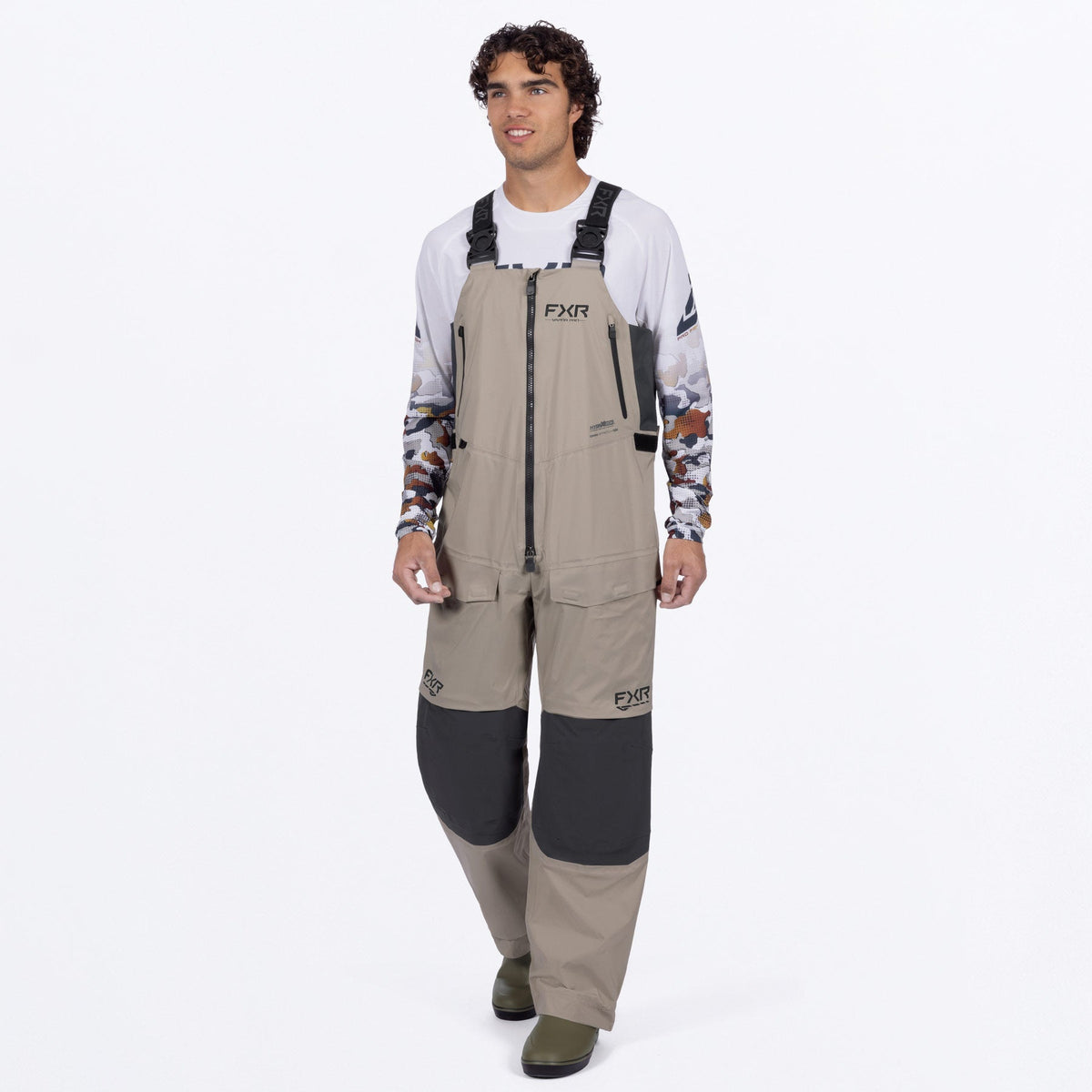 FXR Men's Vapor Pro Tri-Laminate Bib Pant
