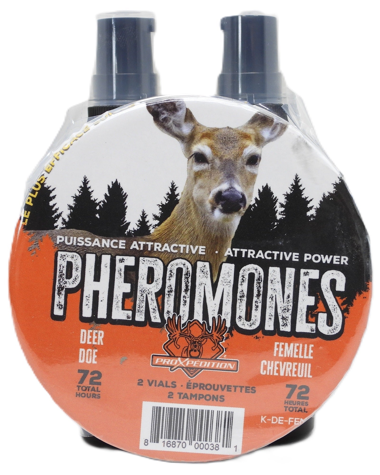 ProXpedition K-DE-FEM Deer, Doe Pheromon, Combo + 2 Activator