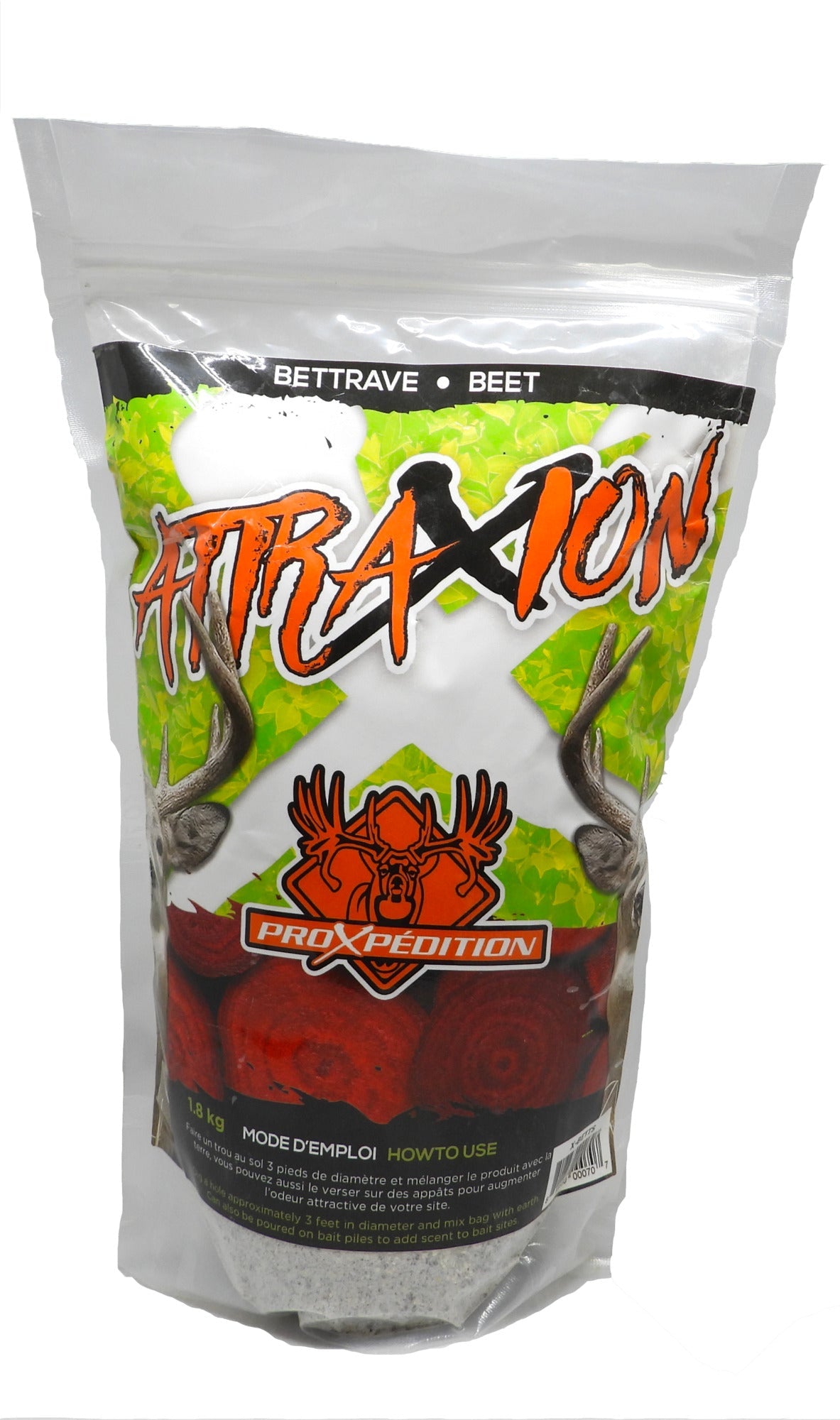 ProXpedition X-BETTS Deer Atraxion, Sugar Betts Flavor - 1.8 Kg