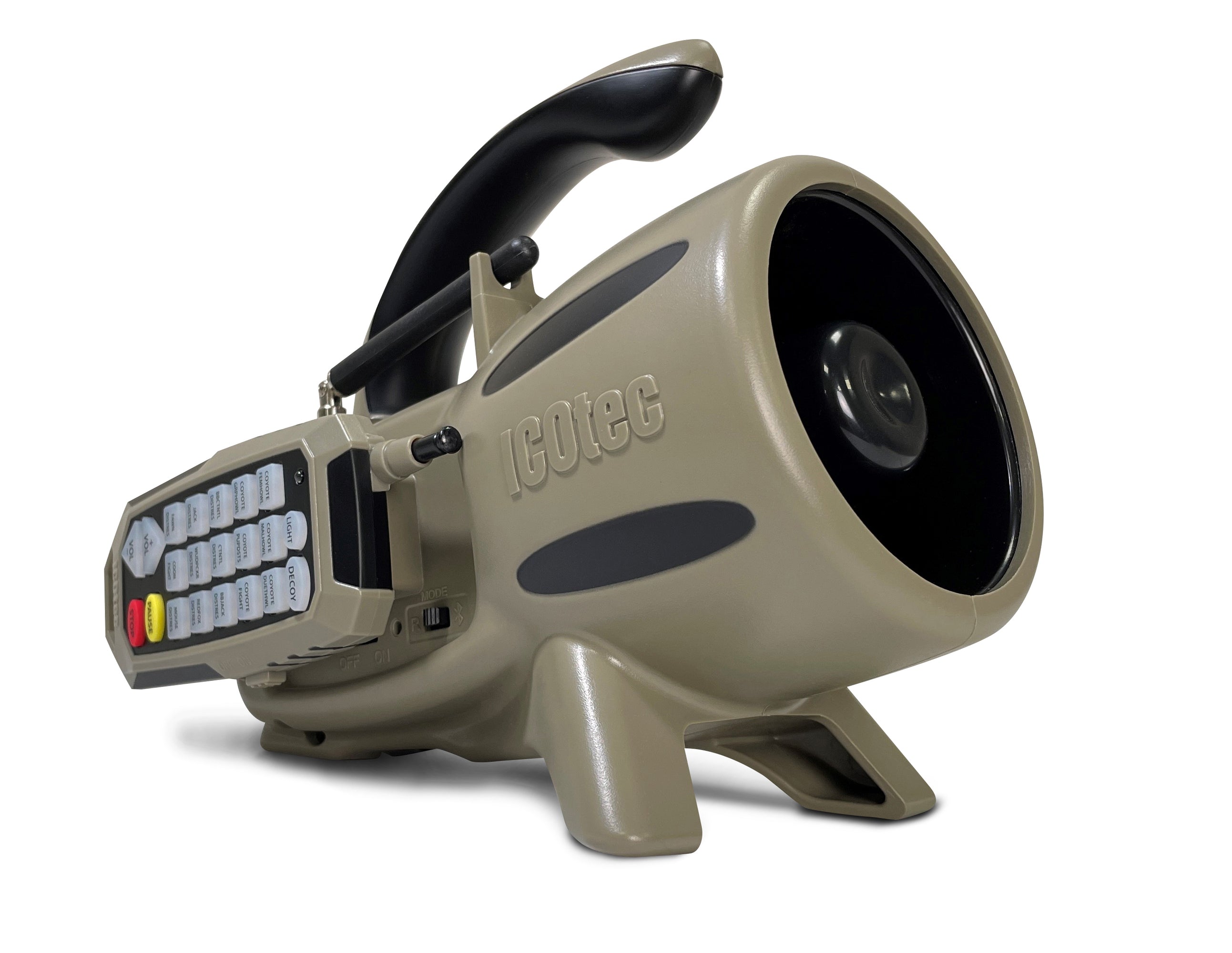 ICOtec 300 Remote Controlled Electronic Predator Call with Bluetooth  300 yard RF range and 100 yard Bluetooth range