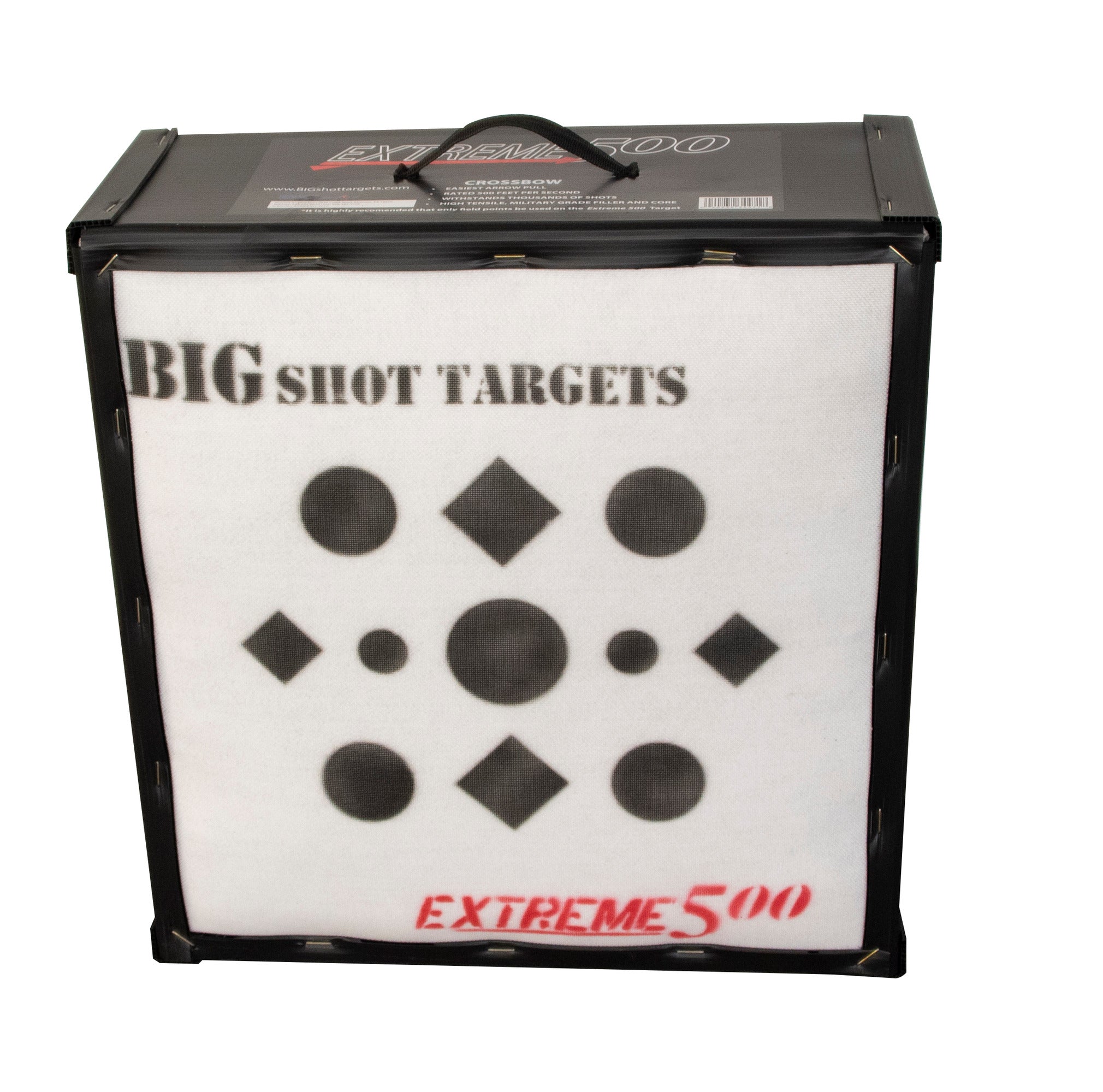 24 in. White & Black Iron Man Extreme 500 Target