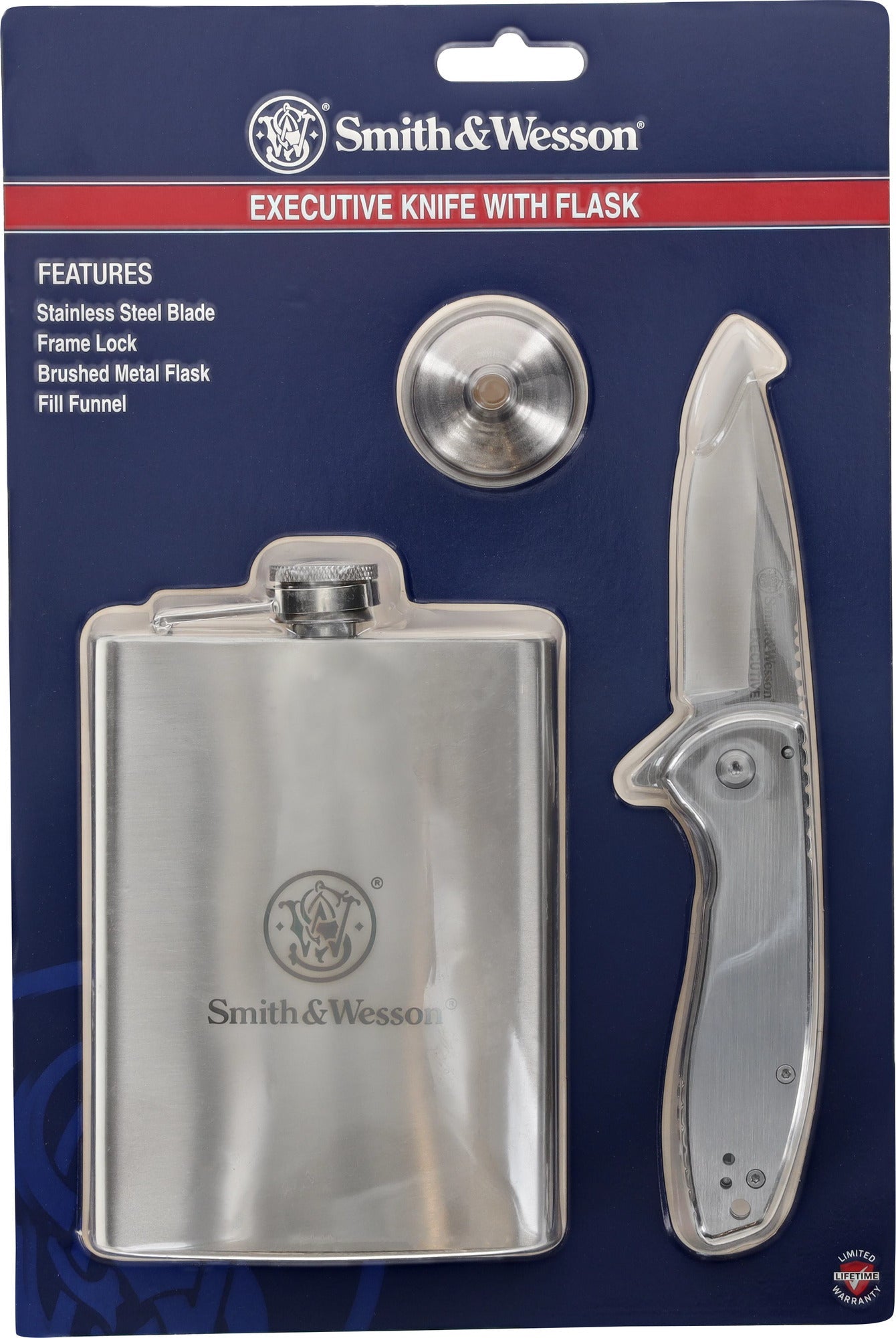Smith & Wesson Executive Knife w/Flask Combo