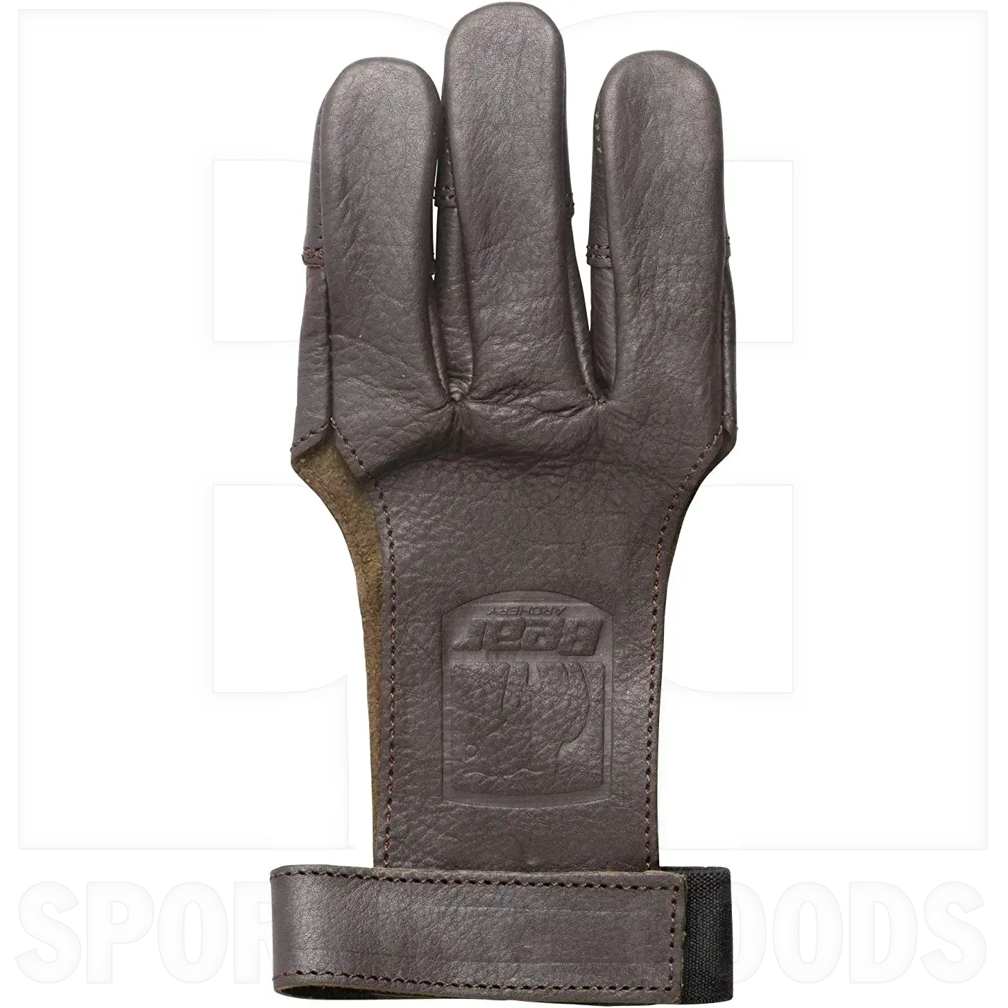 Bear Archery Leather 3 Finger Shooting Glove - Large