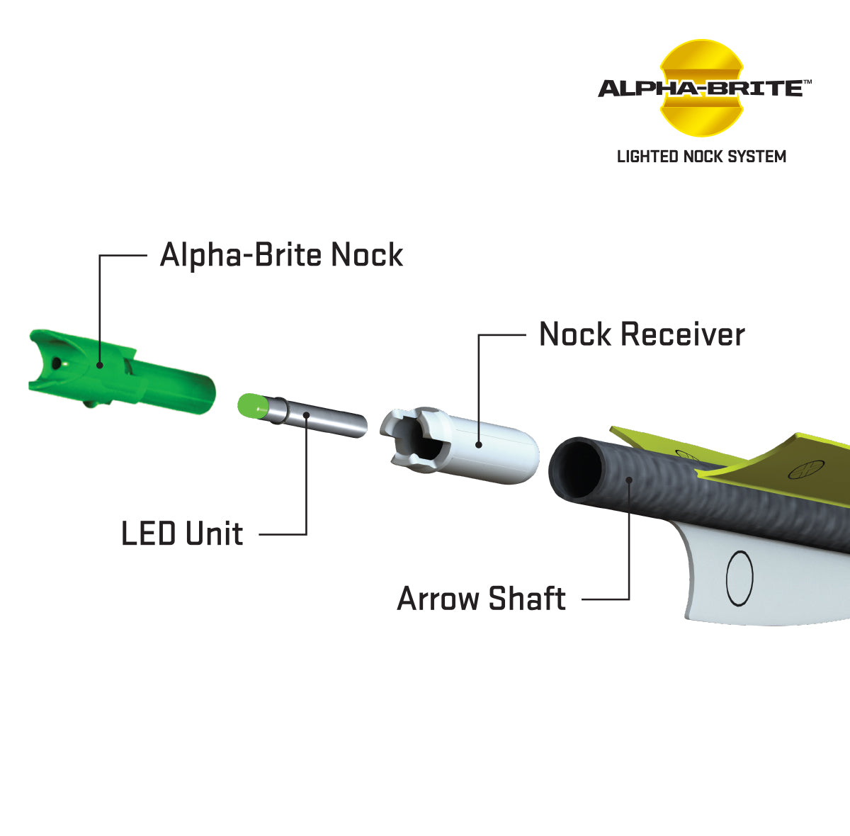 TenPoint Alpha-Brite 2.0 Stick 3PK