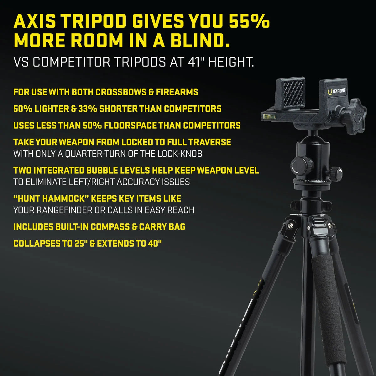 TenPoint Axis Tripod