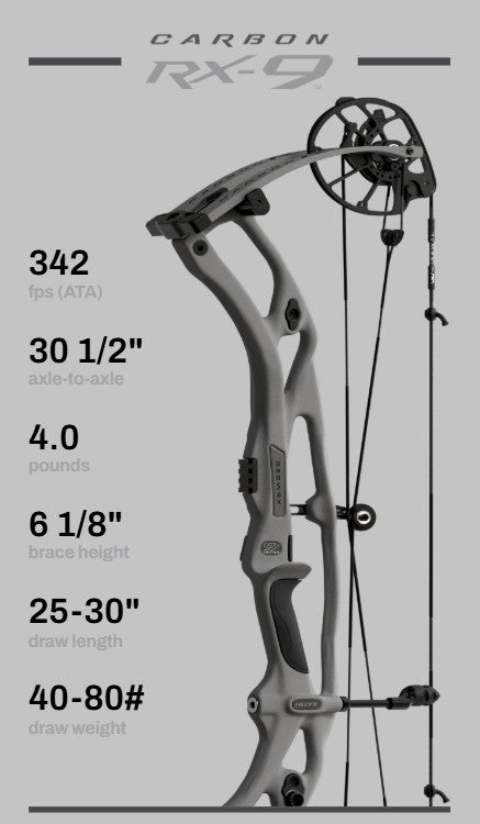 Hoyt Carbon RX-9 SD (Short Draw) Compound Bow