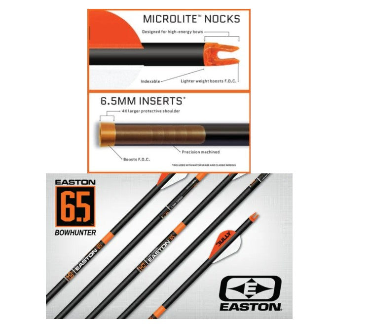Easton CARBON 6.5MM ARROW SERIES
