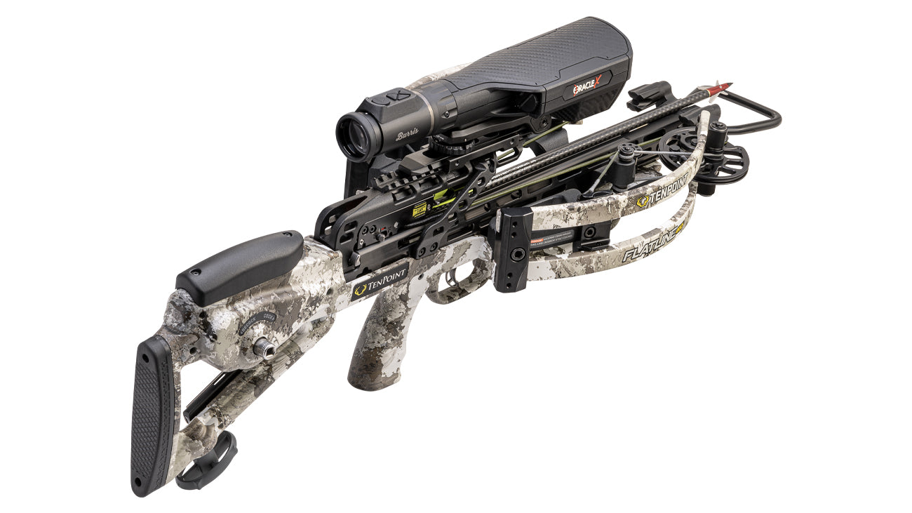 TenPoint Flatline 460 Oracle X, ACUslide,  Burris Oracle Scope