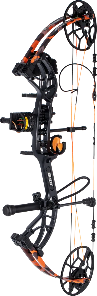 Bear Archery Cruzer G4 RTH Compound Bow - Fred Bear Fire / Right Hand / 10-70
