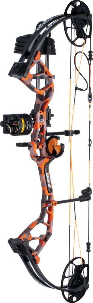 Bear Archery Royale RTH Compound Bow - Fred Bear Fire / Right Hand / 5-50