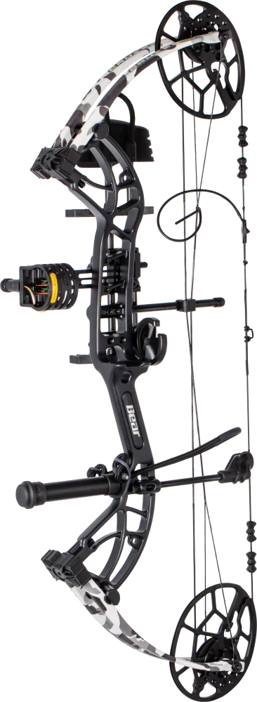 Bear Archery Cruzer G4 RTH Compound Bow - Fred Bear Whiteout / Right Hand / 10-70