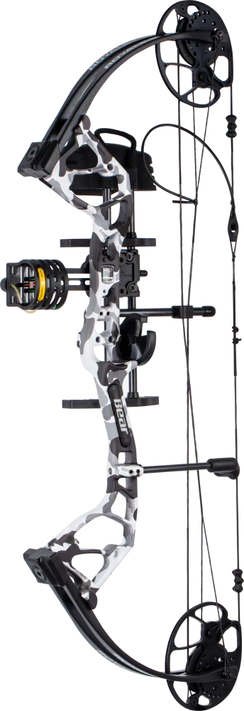 Bear Archery Royale RTH Compound Bow - Fred Bear Whiteout / Left Hand / 5-50