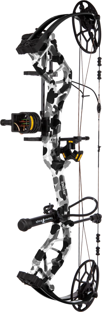 Bear Archery Legit Maxx RTH Compound Bow - Fred Bear Whiteout / Left Hand / 10-70