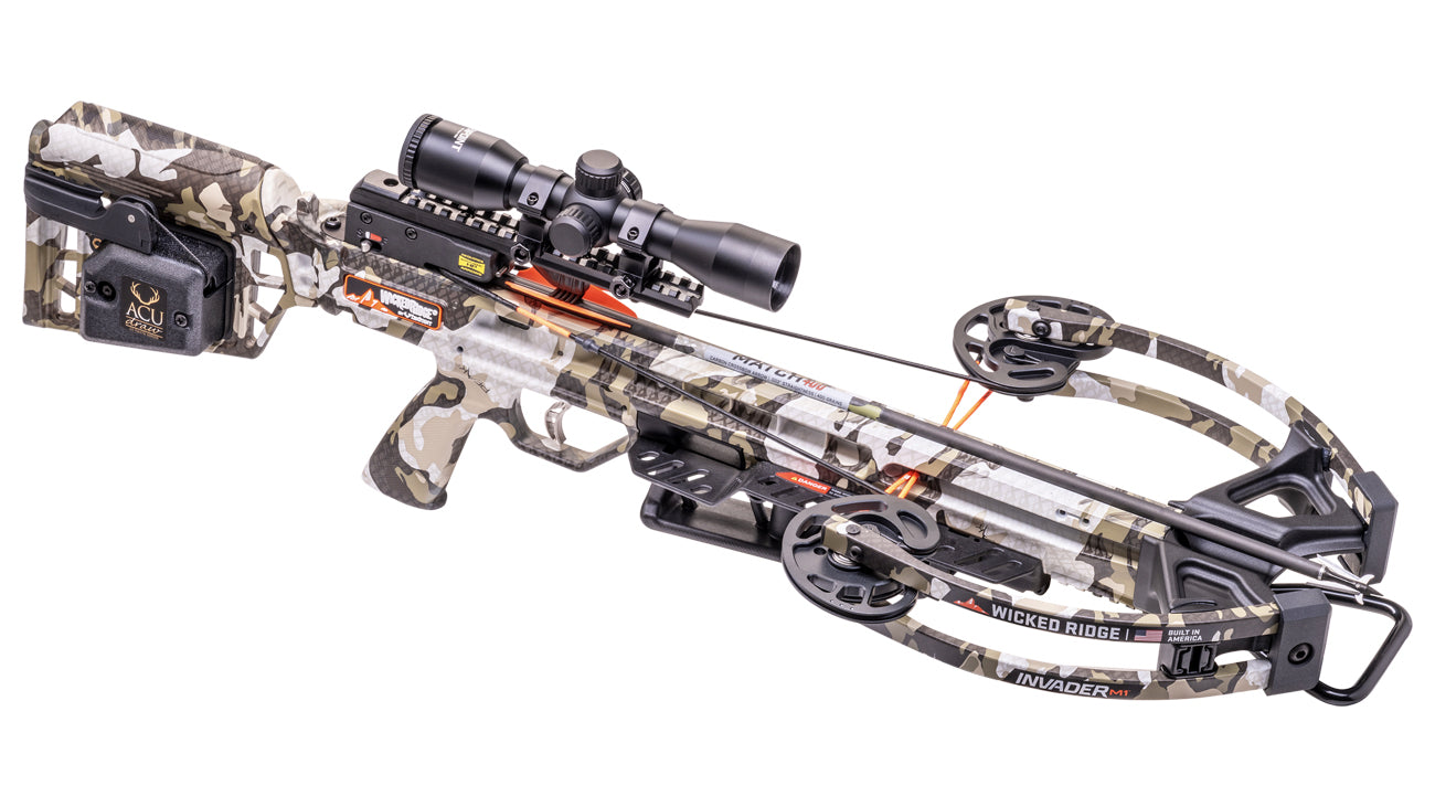 Wicked Ridge INVADER M1, ACUdraw, Pro-View Scope, Peak XT