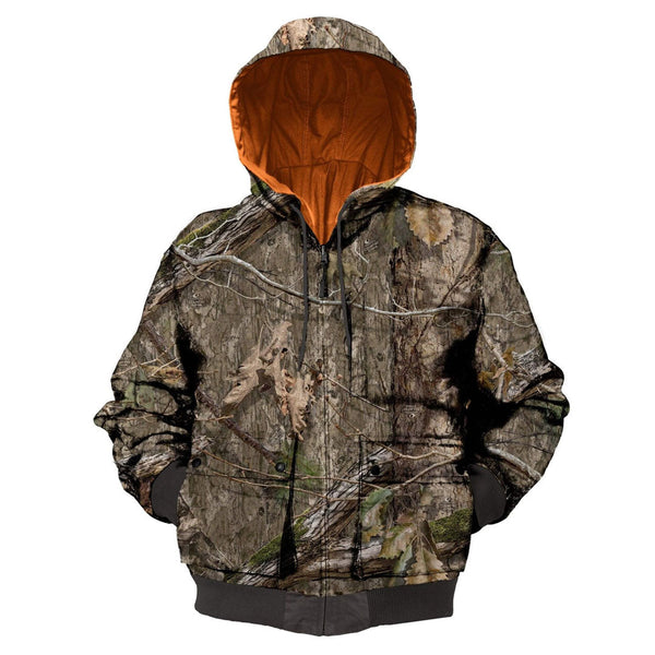LIBERAIDERS CANVAS HUNTING JACKET ほぼ未使用 Staghorn Outfitters Mossy Oak Reversible Blaze Canvas Hunting Jacket