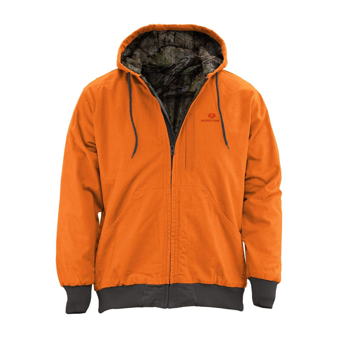 Staghorn Outfitters Mossy Oak Reversible Blaze Canvas Hunting Jacket