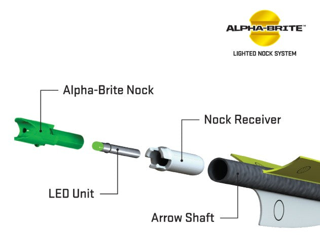 Wicked Ridge Lighted XX75 Wicked Ridge Aluminum Arrow (3-pack)