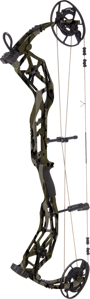 Bear Achery Alaskan Pro Compound Bow - Mossy Oak Bottomland / Right Hand / 55-70