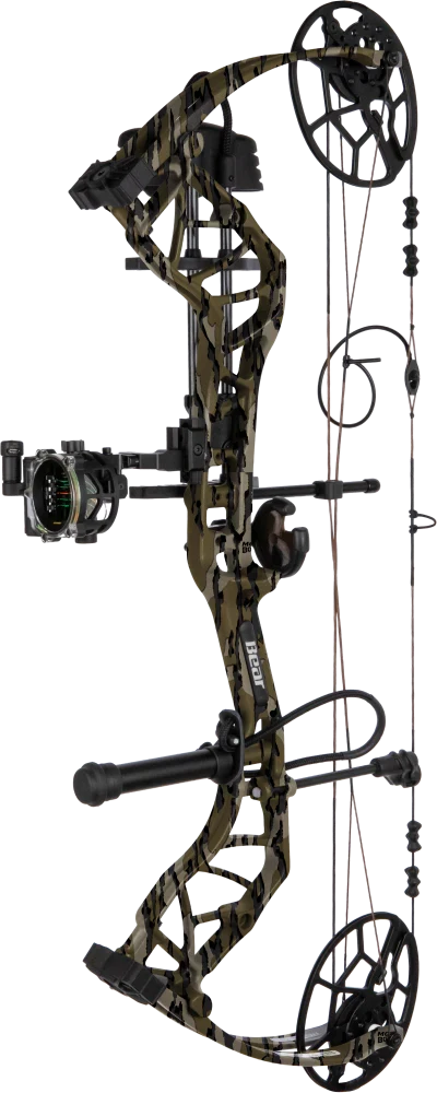 Bear Archery Legit Maxx Plus RTH Compound Bow - Mossy Oak Bottomland / Left Hand / 10-70