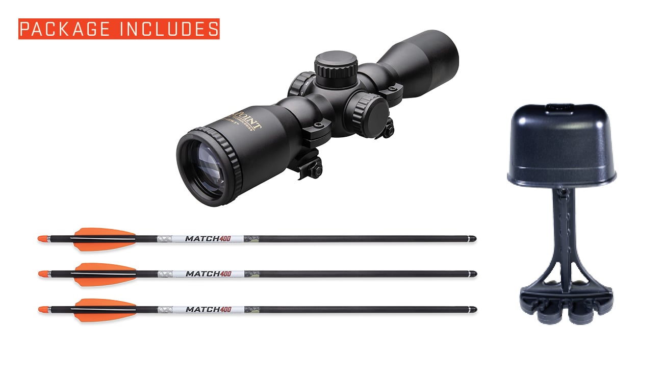 Wicked Ridge RAMPAGE XS, ACUdraw, Pro-View 400 Scope, Peak XT