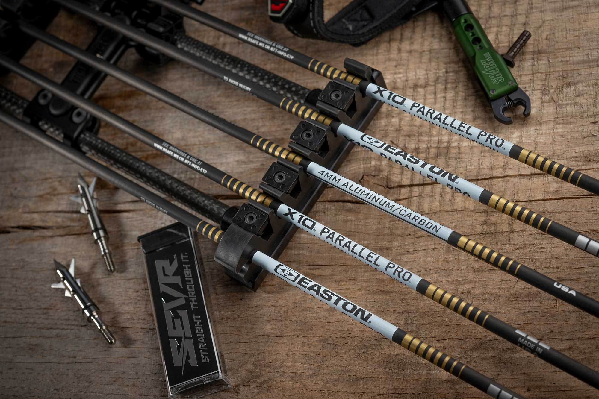 EASTON X10 PARALLEL PRO HUNTER W/HYBRID ARROW (6 pack)
