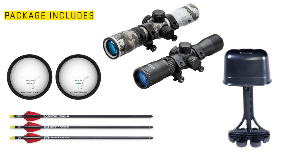 TenPoint SIEGE 425, ACUslide, Rangemaster 100 Scope