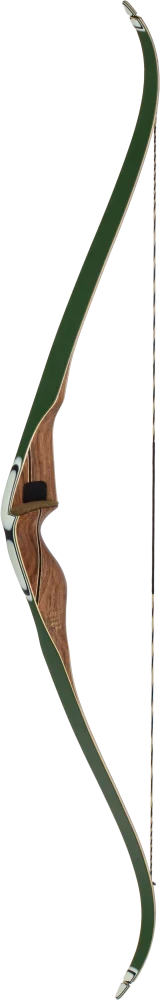 Bear Archery Kodiak Magnum Traditional Bow - Shedua/Green / Right Hand / 60