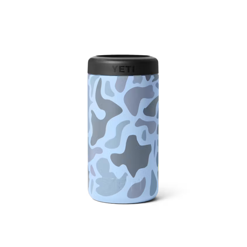 YETI Rambler 473 ML Colster Tall Can Insulator Blue Camo