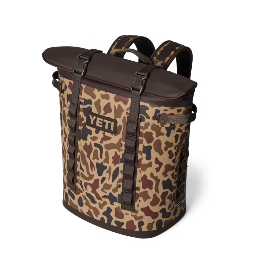 YETI Hopper M20 Backpack Soft Cooler Wetlands Camo