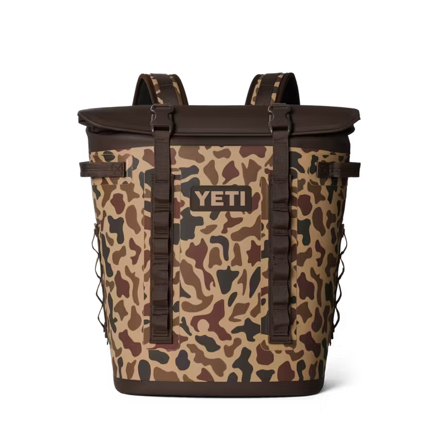 YETI Hopper M20 Backpack Soft Cooler Wetlands Camo