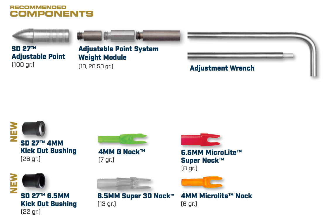 EASTON RX7 SHAFT (12 PACK)