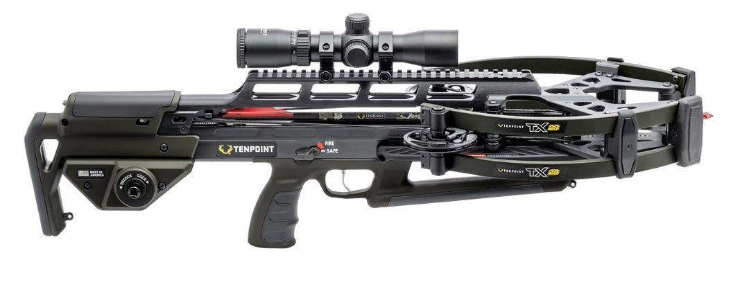 TenPoint TX 28, ACUslide MAXX, Rangemaster 100