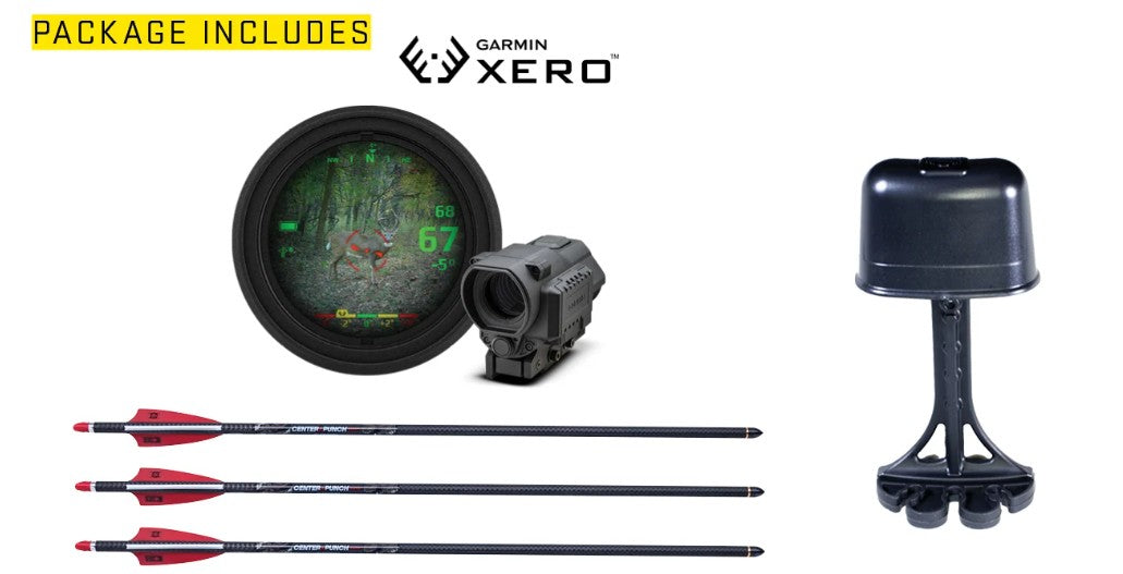 TenPoint TX 440 XERO, ACUslide MAXX, Garmin Xero X1i Scope