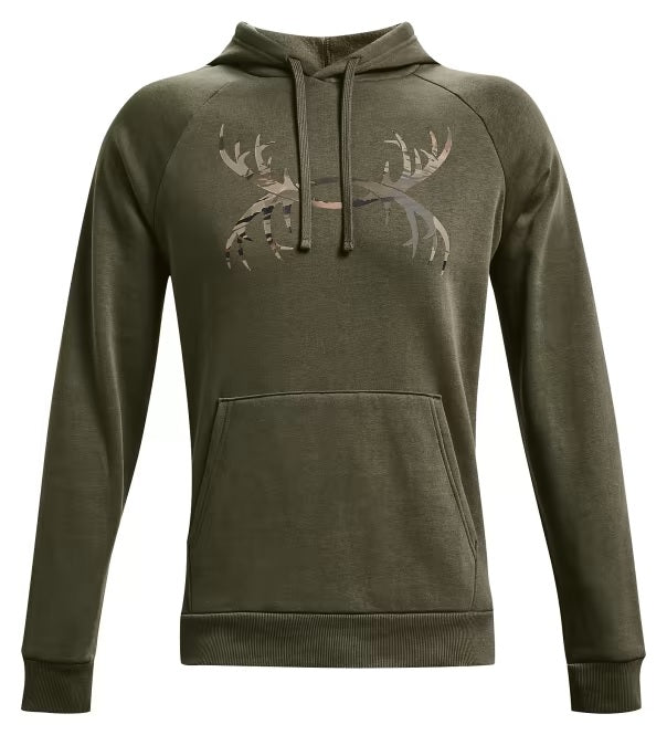 Under Armour Men's UA Rival Fleece Antler Hoodie