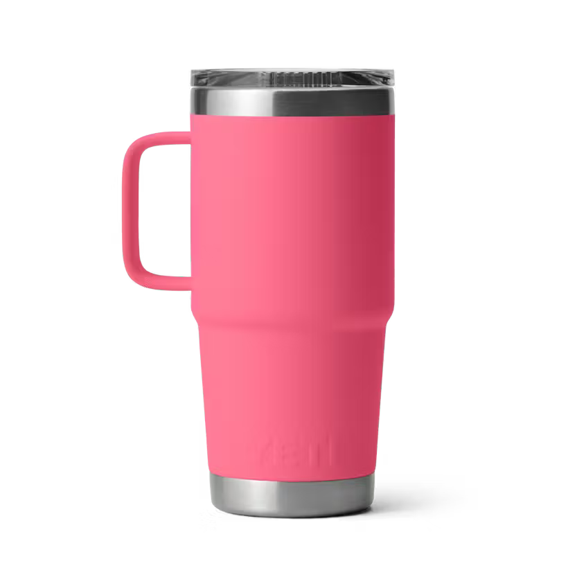 YETI Rambler 591 ml Travel Mug With Stronghold Lid Tropical Pink