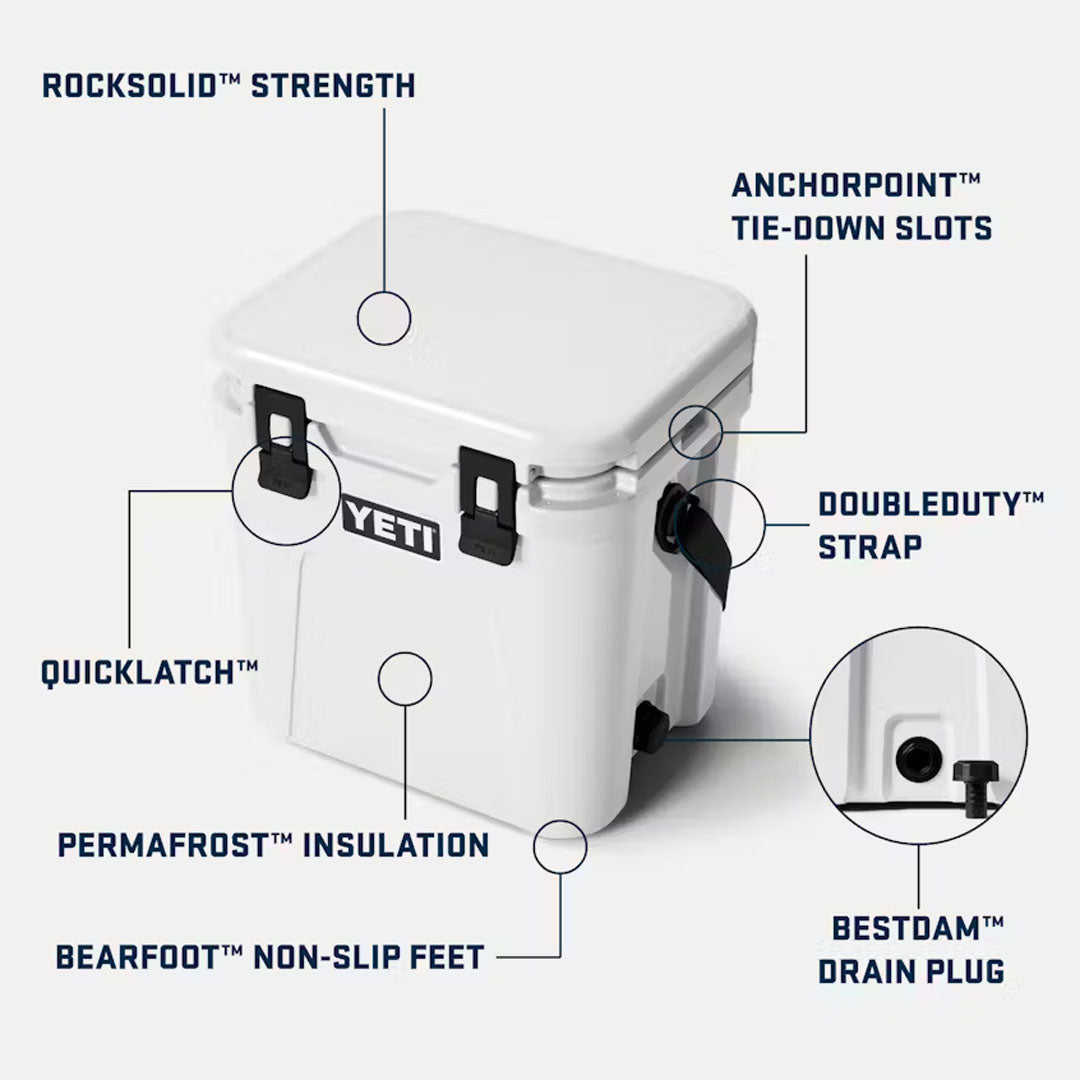 YETI Roadie 24 Hard Cooler White