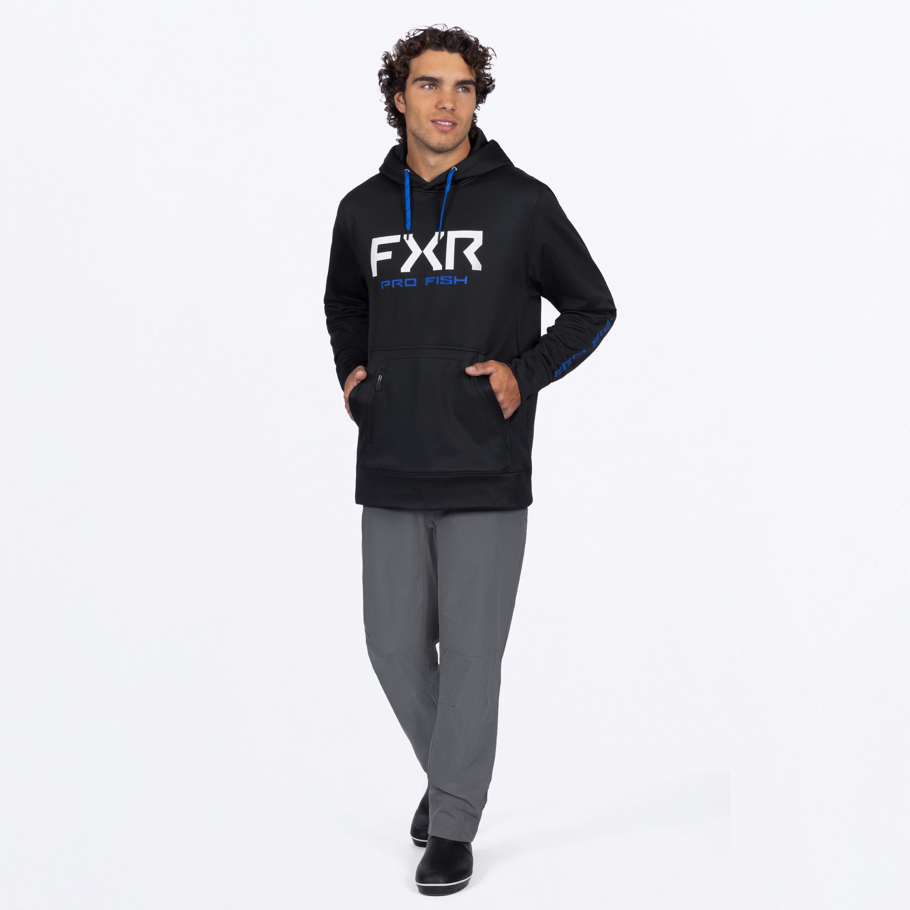 FXR Men's Pro Fish Tech Pullover Hoodie