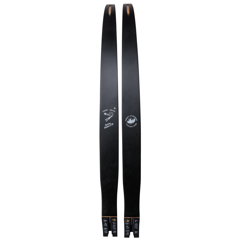 Bear Archery Take Down Limbs - Black Gloss / 45 / #3