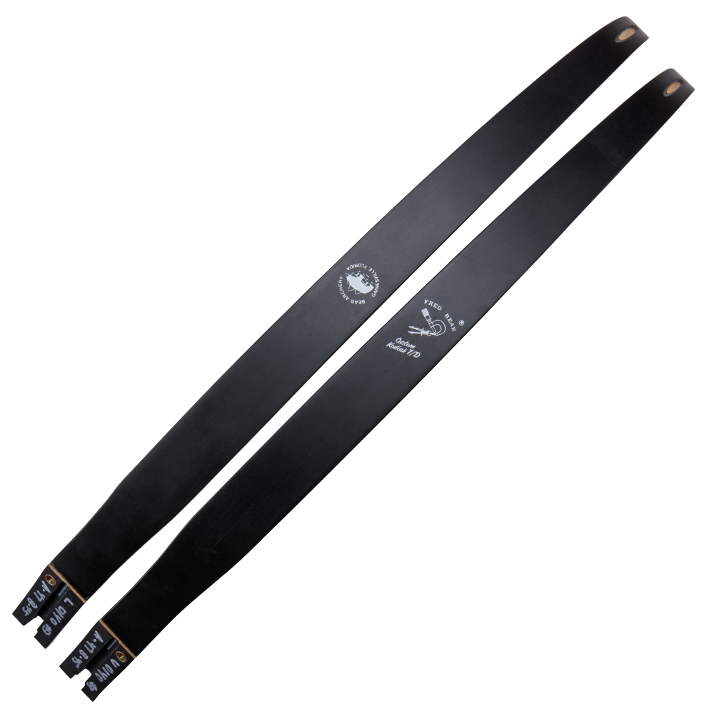 Bear Archery Take Down Limbs - Black Gloss / 50 / #2