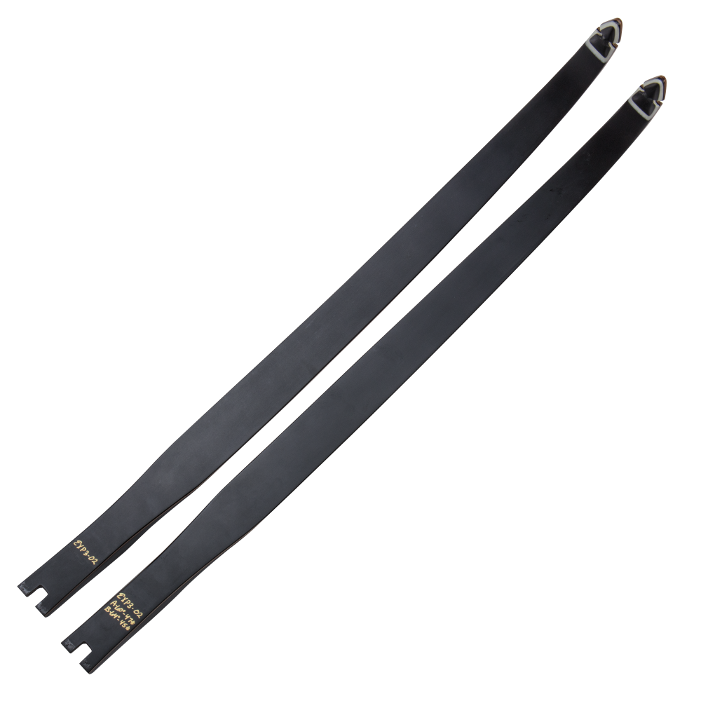 Bear Archery Take Down Limbs - Black Gloss / 25 / #2