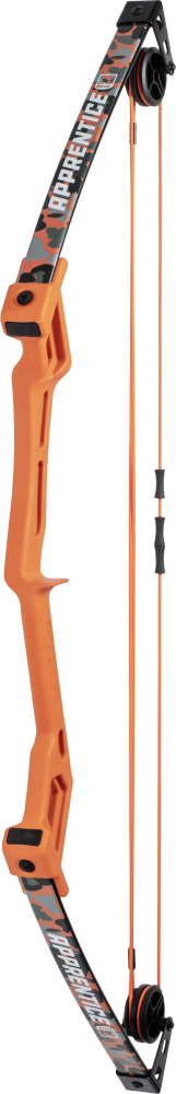Bear Archery Apprentice Youth Bow - Flo Orange / Right Hand / Continuous up to 13.5