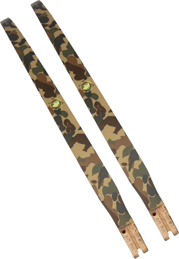 Bear Archery Camo Take Down Bow Limbs - Fred Bear Camo / 45 / #3