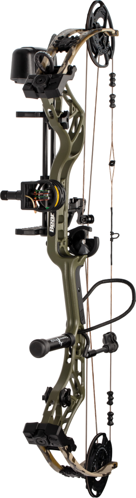 Bear Archey DeerMom Compound Bow - Olive/Bottomland / Right Hand / 30-50