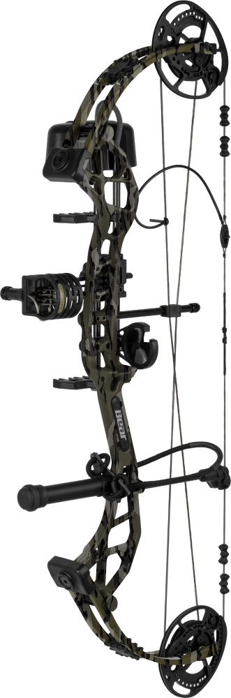 Bear Archery Pristine RTH Compound Bow - Mossy Oak Bottomland / Right Hand / 30-50