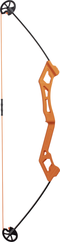 Bear Archery Valiant Youth Bow - Flo Orange / Right Hand / Continuous up to 16.5