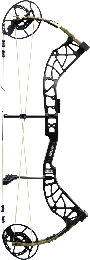 Bear Archery Whitetail INT Compound Bow - Stone / Right Hand / 45-60