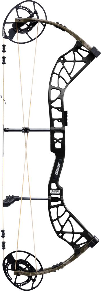 Bear Archery Whitetail INT Compound Bow - Stone / Right Hand / 45-60